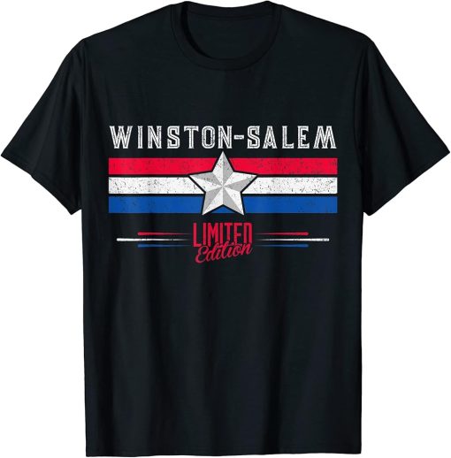 Winston-Salem T-Shirt Retro Vintage Shirt Gift Women Men Kid T-Shirt